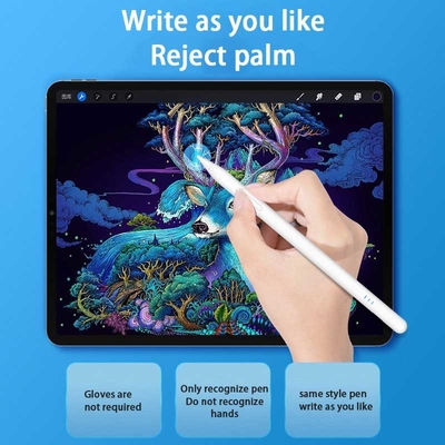 Ручка перезаряжаемые грифеля JD40 активная емкостная для телефона Android Ipad 2018