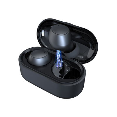 наушники Earbud стерео 5V Bluetooth стерео басовые с медным рожком кольца
