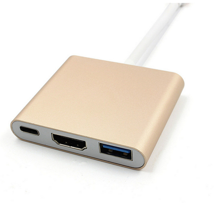Тип-C расширение Usb Displayport станции стыковки ноутбука 3in1 для 4 мониторов